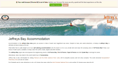 Desktop Screenshot of jbaybeach.co.za