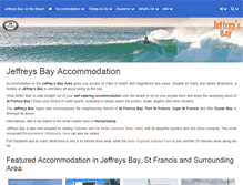 Tablet Screenshot of jbaybeach.co.za